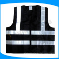 custom black mesh china safety vests reflective